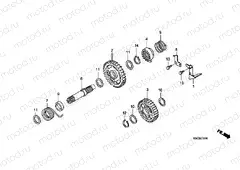 E-19 DRIVE SHAFT AXLE