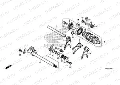 E-19 GEARSHIFT DRUM