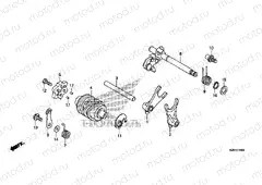 E-19 GEARSHIFT DRUM