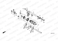 E-19 GEARSHIFT DRUM (CMX1100A/A2)