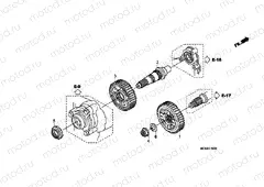 E-19 MAIN GEAR