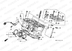 E-2-1 CYLINDER HEAD (REAR)