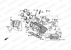 E-2-1 CYLINDER HEAD (REAR)