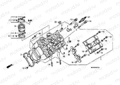 E-2-1 LEFT CYLINDER HEAD
