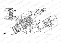 E-2-1 LEFT CYLINDER HEAD