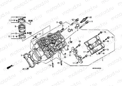 E-2-1 LEFT CYLINDER HEAD