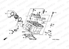 E-2-1 REAR CYLINDER HEAD