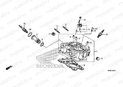 E-2-10 REAR CYLINDER HEAD