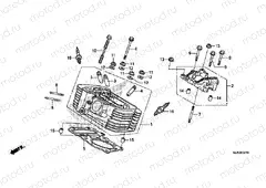 E-2-10 REAR CYLINDER HEAD