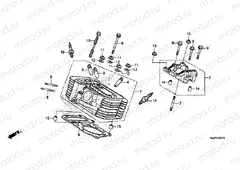 E-2-10 REAR CYLINDER HEAD