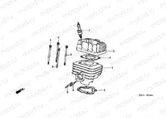 E-2 CYLINDER / CYLINDER HEAD