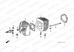 E-2 CYLINDER / CYLINDER HEAD