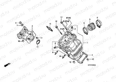 E-2 CYLINDER HEAD (CBR125R / RS / RW5 / RW6 / RW8)