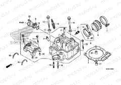 E-2 CYLINDER HEAD (D / E)