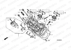 E-2 CYLINDER HEAD (FRONT)