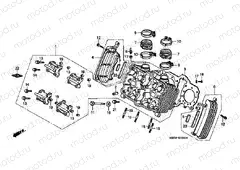 E-2 CYLINDER HEAD (FRONT)