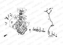 E-2 CYLINDER HEAD (FRONT)