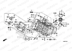 E-2 CYLINDER HEAD (FRONT)