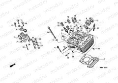 E-2 CYLINDER HEAD (FRONT)