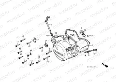 E-2 RIGHT CRANKSHAFT COVER