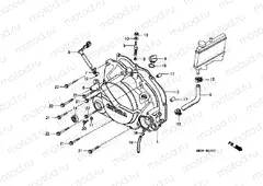 E-2 RIGHT CRANKSHAFT COVER