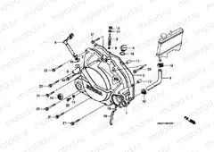 E-2 RIGHT CRANKSHAFT COVER