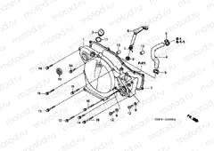 E-2 RIGHT CRANKSHAFT COVER