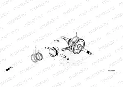 E-20 CRANKSHAFT & PISTON