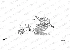 E-20 CRANKSHAFT / PISTON