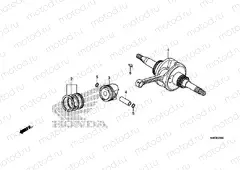E-20 CRANKSHAFT / PISTON