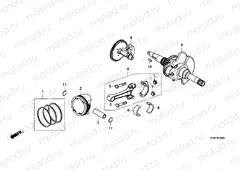 E-20 CRANKSHAFT/PISTON