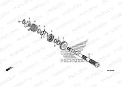 E-20 DRIVE SHAFT AXLE
