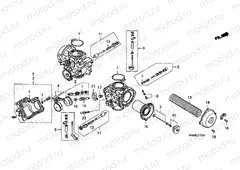 E-21-1 CARBURETOR (COMPONENT PARTS)