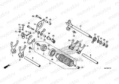 E-21-1 TRANSMISSION DRUM (CTX700ND)