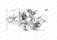 E-21 CARBURETOR (ASSY.)