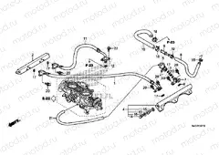 E-22-10 THROTTLE HOUSING (PIPING)