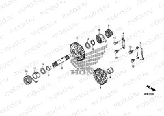 E-22 DRIVE SHAFT AXLE