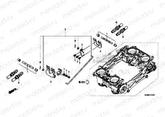 E-23-20 THROTTLE BODY (COMPONENT PARTS)