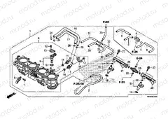 E-23 THROTTLE HOUSING