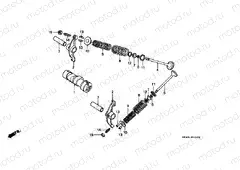 E-3-1 CAMSHAFT / VALVE (C50LAG / J / N)
