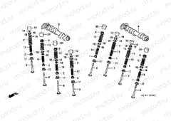 E-3-1 CAMSHAFT / VALVE (REAR)
