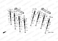 E-3-1 CAMSHAFT / VALVE (REAR)