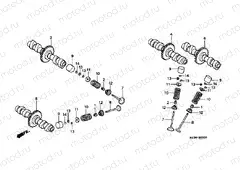 E-3 CAMSHAFT / VALVE