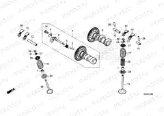 E-3 CAMSHAFT & VALVE