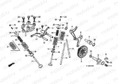 E-3 CAMSHAFT / VALVE (CGR125SH5,8)