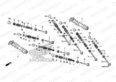 E-3 CAMSHAFT / VALVE (FRONT)
