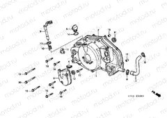 E-3 RIGHT CRANKSHAFT COVER