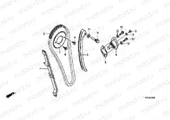 E-3 TIMING CHAIN / TENSIONER (GLH1251SH / 2SH / 3SH)