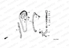 E-4-1 TIMING CHAIN / TENSIONER (2)