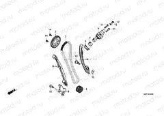 E-4 CAM CHAIN & TENSIONER